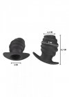 Intruder Open Plug M Black