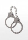 Diamond Wrist Cuffs Silver Silver
