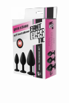 Dream Toys FANTASSTIC ANAL TRAINING KIT RED STONE - zestaw korków analnych