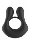 Dream Toys RAMROD STRONG VIBRATING COCKRING - pieścień na penisa z wibracjami (czarny)