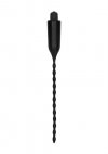 E-Stimulation Vibrating Urethral Sounding Plug - Black