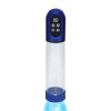 Engage - Automatic Waterproof Penis Pump and Masturbator - Metallic Blue