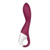 Satisfyer Heated Thrill Connect App - podgrzewany wibrator (bordowy)