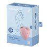 Satisfyer Stymulator-Cutie Heart (Light Red) - masażer łechtaczki (czerwony)