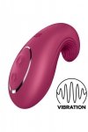 Satisfyer Dipping Delight berry - masażer łechtaczki (czerwony)