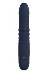 Dream Toys Goddess Collection Afrodite Up And Down Vibrator With Rotating Beads - wibrator wibrujący (niebieski)
