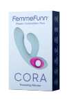 FEMMEFUNN CORA LIGHT BLUE - wibrator króliczek (niebieski)