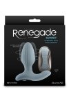 NS Novelties Renegade Summit Gray - korek analny z wibracjami (niebieski)