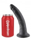 King Cock dildo - 7'' Cock sztuczny penis (czarny)