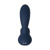 Svakom Vick Neo 2 Navy Blue - Wibrujący masażer prostaty z pilotem (granatowy)