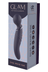 Dream Toys GLAM DUAL WAND VIBE - masażer ciała (czarny)