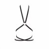 Bijoux Indiscrets MAZE Multi-way Harness - skóropodobna uprząż BDSM (czarny)