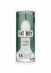 Perfect Fit Fat Boy Thin Clear 5,5'' - nakładka na penisa (szary)