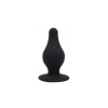 Silexd Korek Analny Plug Model 2 XS 6,5 cm Black - korek analny (czarny)