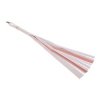 Sportsheets S&M Peaches ‘n CreaMe Stripe Flogger Cream & Orange  (pudrowy róż)
