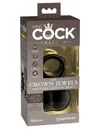 King Cock Elite The Crown Jewels - Vibrating swinging balls - kulki (czarne)