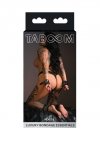 Czarny łącznik do kajdanek z ekoskóry Taboom Hogtie Black