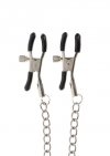 Taboom Adjustable Clamps with Chain - klamerki na sutki z łańcuszkiem (srebrny)