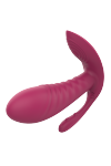 Dream Toys ESSENTIALS TRIPLE PLEASURE VIBE PINK - wibrator na pilota (różowy)