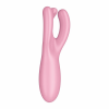 Satisfyer Threesome 4 Connect App Pink - masażer łechtaczki (różowy)