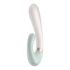 Satisfyer Wibrator Heat Wave Connect App - masażer (miętowy)