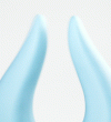 FEMMEFUNN VOLEA LIGHT BLUE / DARK PURPLE BASE - masażer łechtaczki (niebieski)