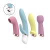 Satisfyer Marvelous Four Air pulse + Vibrator set - zestaw nakładek wibrujących