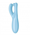 Satisfyer Threesome 4 Connect App Blue - masażer łechtaczki (niebieski)