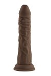 FEMMEFUNN WIRELESS TURBO SHAFT BROWN- wibrujące dildo z pilotem (brązowy)