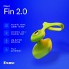 Dame Fin 2.0 Finger Vibrator Citrus - wibrator na palec (żółty)