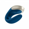 Satisfyer Double Love - wibrator z aplikacją dla par (niebieski)
