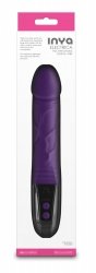 Ns Novelties Electrica Purple - dildo wibrujące (fioletowy)