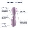 Satisfyer Stymulator-Pro 2 (violet) - masażer łechtaczki (fioletowy)