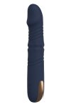 Dream Toys Goddess Collection Afrodite Up And Down Vibrator With Rotating Beads - wibrator wibrujący (niebieski)