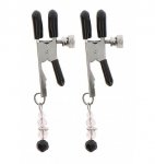 Taboom Adjustable Clamps With Beads - zaciski na sutki (srebrny)