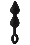 Dream Toys FANTASSTIC XL DOUBLE DROP PLUG - korek analny (czarny)