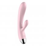 Wibrator-Silicone Vibrator Pink USB 10 Function / Heating