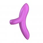 Satisfyer Bold Lover dark pink - masażer na palce (różowy)