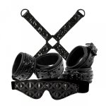 NS Novelties SINFUL BONDAGE KIT BLACK - zestaw do BDSM (czarny)