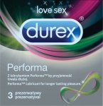 Durex Performa - Prezerwatywy opóźniające wytrysk (1op./3szt.)