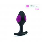 Mystim Rocking Force Buttplug S - korek analny do elektrostymulacji (czarny)