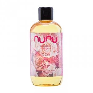 NURU - MASSAGE OIL ROSE 250 ML - olejek do masażu (różany)