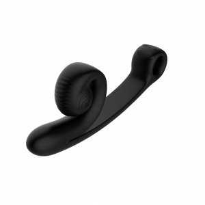 Snail Vibe Curve Vibrator Black - masażer łechtaczki (czarny)