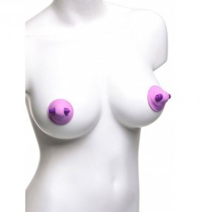 Vibrating Nipple Suck-Hers - stymulator sutków (różowe)