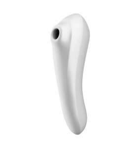 Satisfyer Dual Pleasure incl. Bluetooth and App - masażer łechtaczki (biały)