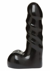 Doc Johnson czarne dildo - 5.5 Inch Cock Raging Hard Ons sztuczny penis (czarny)