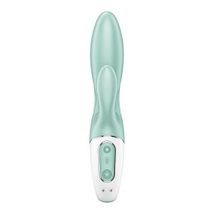 Satisfyer Air Pump Bunny 5 Connect App mint - wibrator króliczek (zielony)