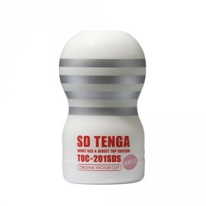 Tenga SD Original Vacuum Cup Gentle - masturbator oralny (biały)