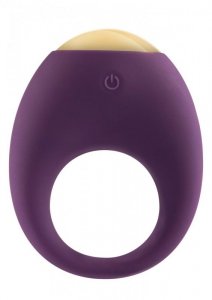 Pierścień-Eclipse Vibrating Cock Ring Purple