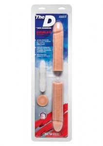 Dildo-THE DOUBLE D VANILLA 16 INCH